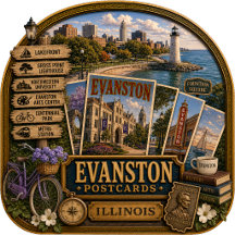 Evanston Illinois Postcards/Gifts