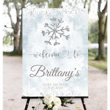 A Little Snowflake Baby Shower