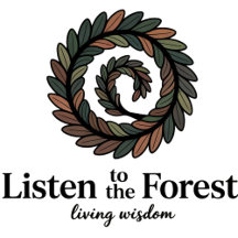 Nature Whispers Softly – Floral Calm Illustration 