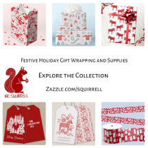 Festive Holiday Gift Wrapping and Supplies