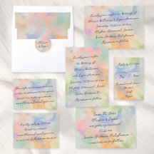 WEDDING   Abstract Watercolor