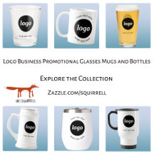 Logo Business Promotional Glasses Mugs and Bottles