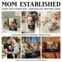 Mom Established Mother's Day Photo Gifts Under $50