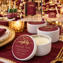 Elegant Eighty | 80th Birthday Celebration