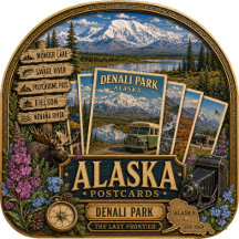 Denali Park Alaska Postcards/Gifts