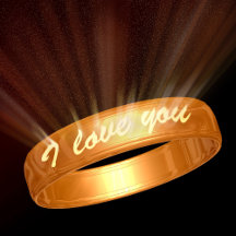 "I love you" Ring