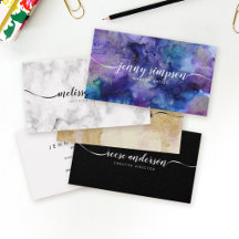 Modern business cards