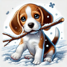 Beagle Dog Print Gifts & Decor