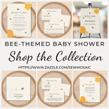 Bee-Themed Baby Shower Collection