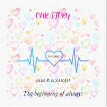 The Timeline Pulse: Personalized Heartbeat Keepsak