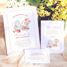 English Garden Tea Party Bridal Shower
