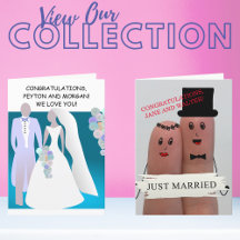 Newly Wed Congratulations Cards by Emissary