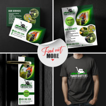 Modern Lawn Care Landscaping Mowing Service