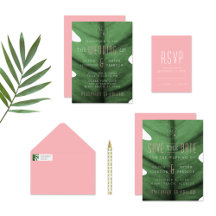 Tropical Palm Leaf Art Deco Collection