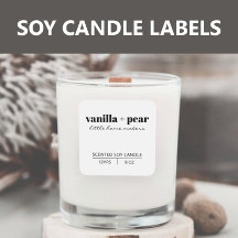 Soy Candle Labels 2