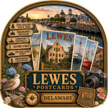 Lewes Delaware Postcards/Gifts