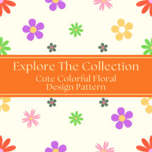 Colorful Floral Design Business Suite Essentials