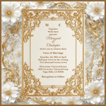 Luxury Gold Ornate Royal Heritage Wedding