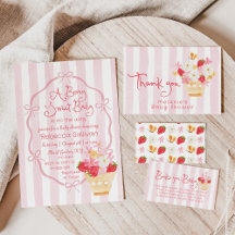 Locally Grown Berry Sweet Whimsical Baby Shower