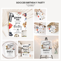 Soccer Birthday Party Collection