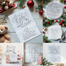 Baby It's Cold Outside Boy Baby Shower