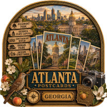 Atlanta Georgia Postcards/Gifts