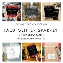 Glitter Script Christmas Party