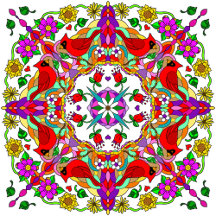 Cardinal Mandala