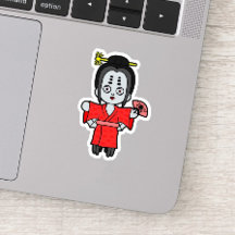 Japanese Folklore and Yokai Monster Vinyl Stickers
