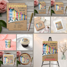 It takes a Village Modern Craft Baby Shower