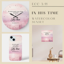 He made Everything Beautiful Verse Sunset