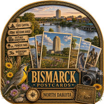 Bismarck North Dakota Postcards/Gifts