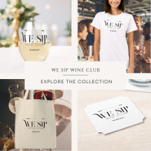 We Sip Wine Club Custom Crest
