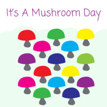 All Color Mushroom Pattern