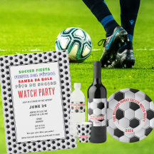 Soccer Futbal Bola 2026 BYOB Watch Party Supplies