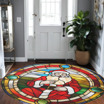 Christmas Themed and Mistletoe Kissing Rugs