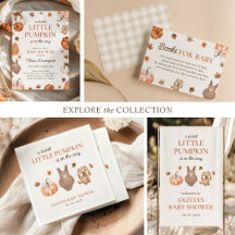 A Sweet Little Pumpkin Neutral Fall Baby Shower