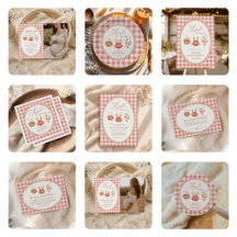 Apple Baby Clothesline Baby Shower