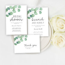 Eucalyptus - Bridal Shower