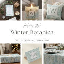 Christmas Party Supplies - Winter Botanica
