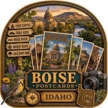 Boise Idaho Postcards/Gifts