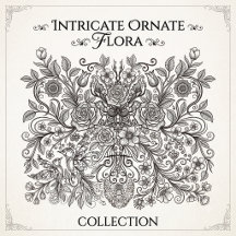 Intricate Ornate Flora & Botanical Art