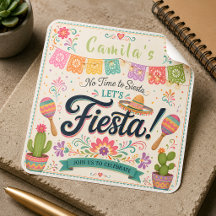 Colorful Fiesta Birthday Party Supplies
