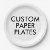 Custom Paper Plates
