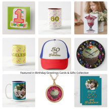 Birthday Greetings Cards & Gifts
