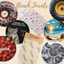 Beach Towels for Summer Holidays and Vacations