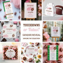 Touchdowns or Tutus? Gender Reveal Party