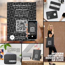 3D Gradient Black Geometric   Business Essentials 