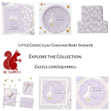 Little Goose Baby Shower Invitations and Supplies