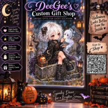 Custom Halloween Window Clings 